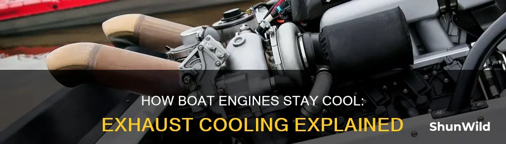 why do boat engines cool the exhaust