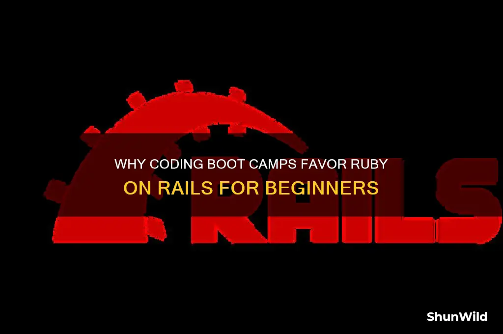 why do coding boot camps teach ruby on rails