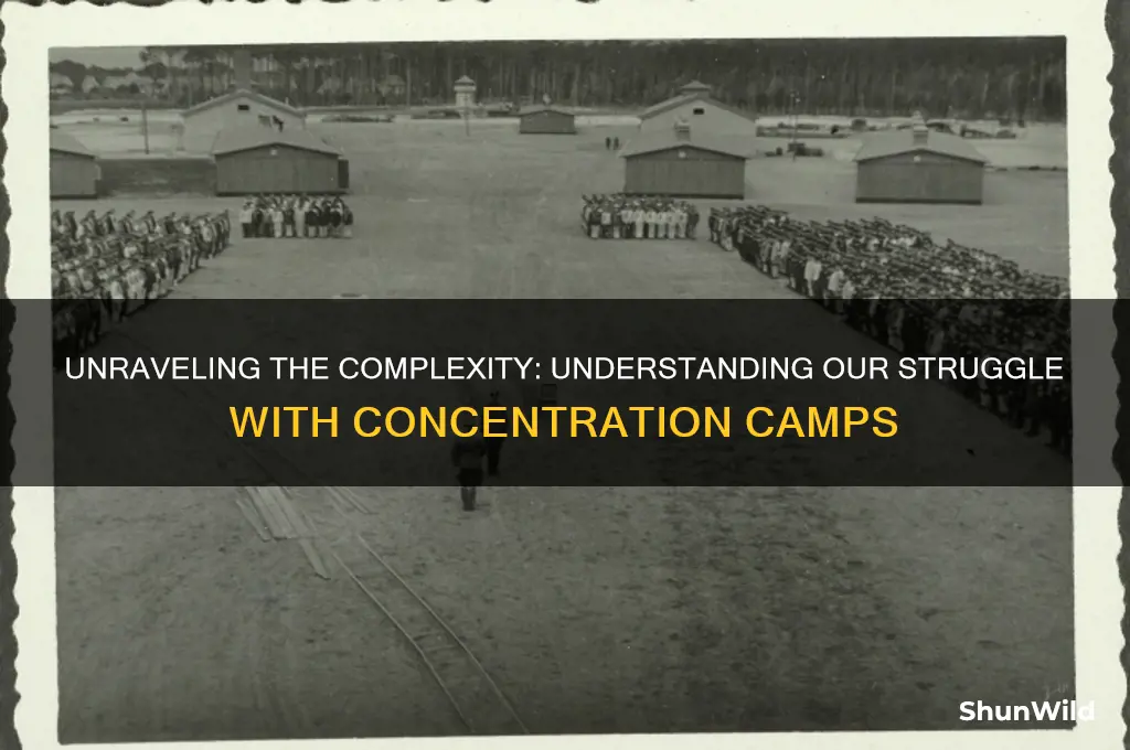 why do have a difficult time comprehending the concentration camps