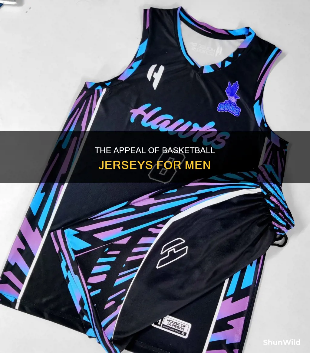 why do men dress in basketball jerseys