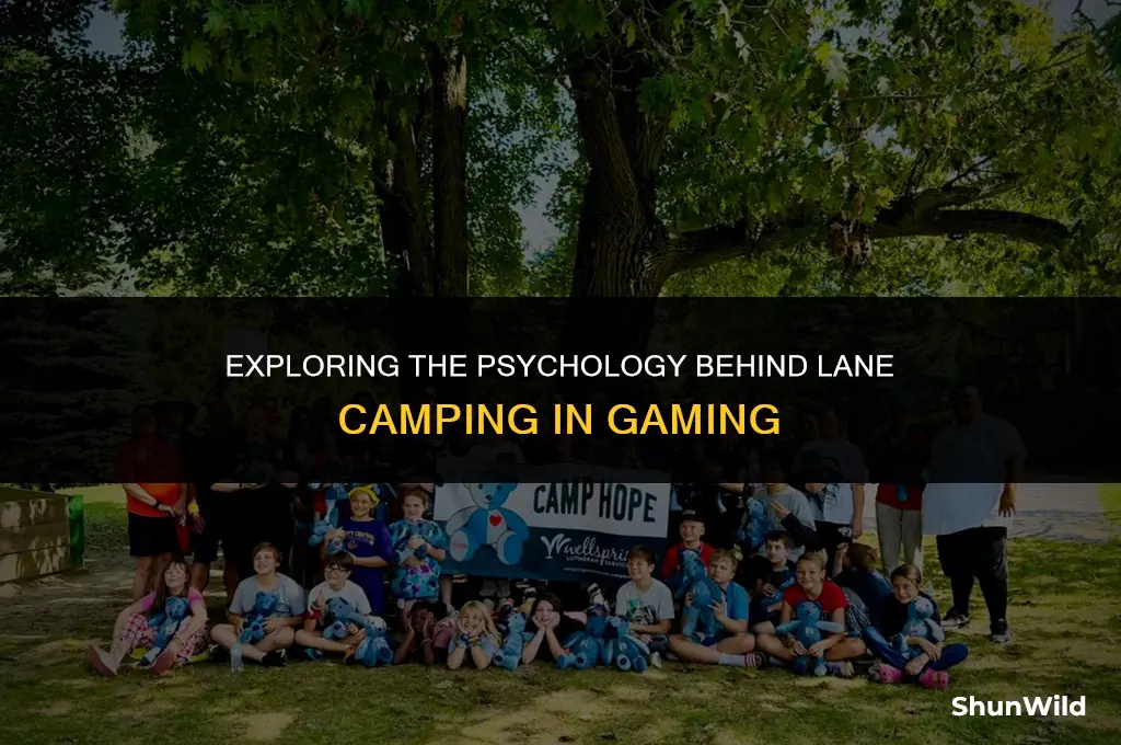 why do people camp lanes