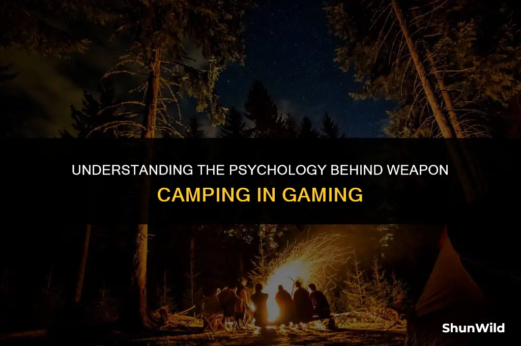 why do people weapon camp