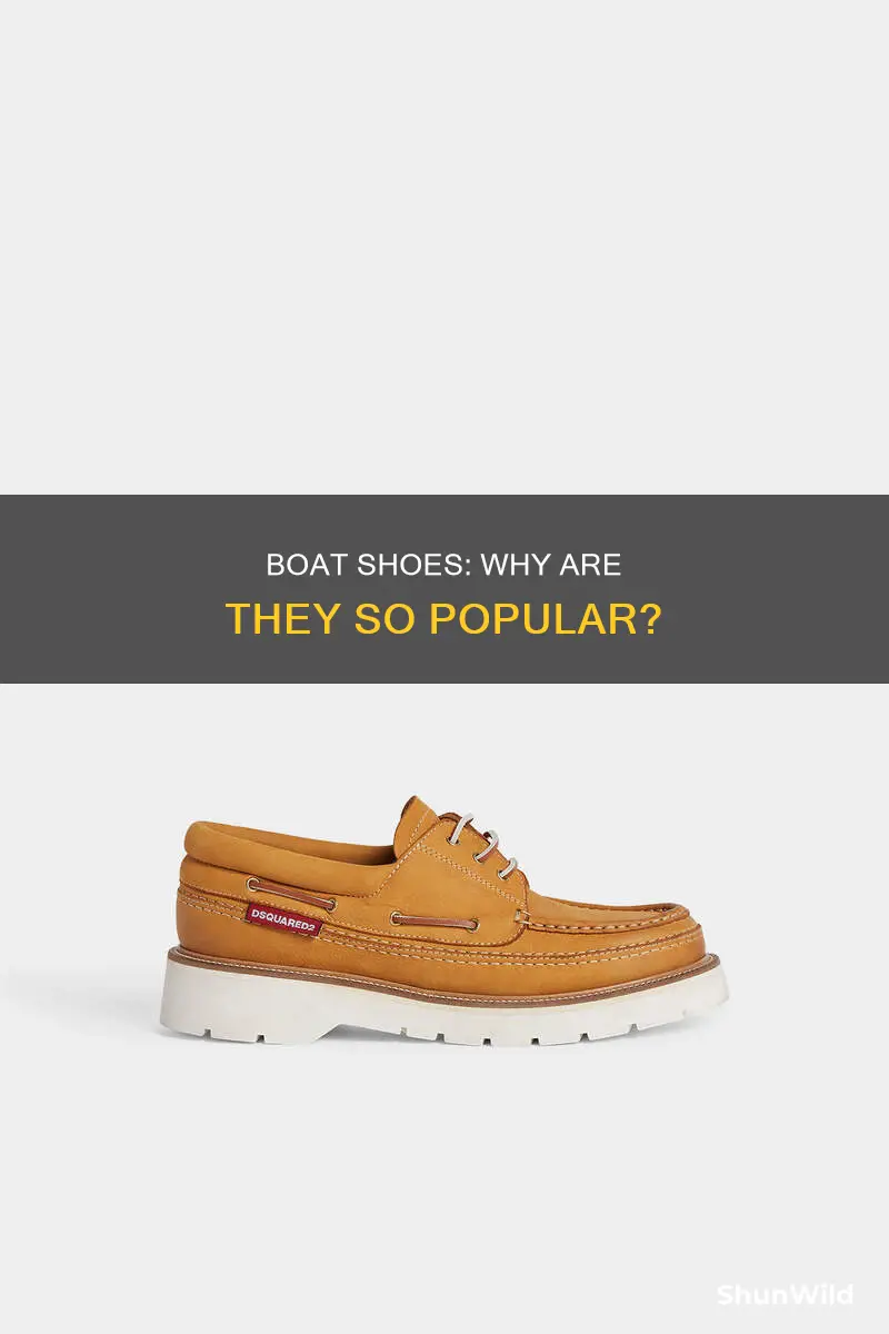 why do people wear boat shoes