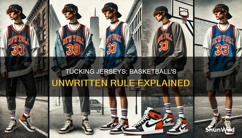 why do you have to tuck your jersey in basketball
