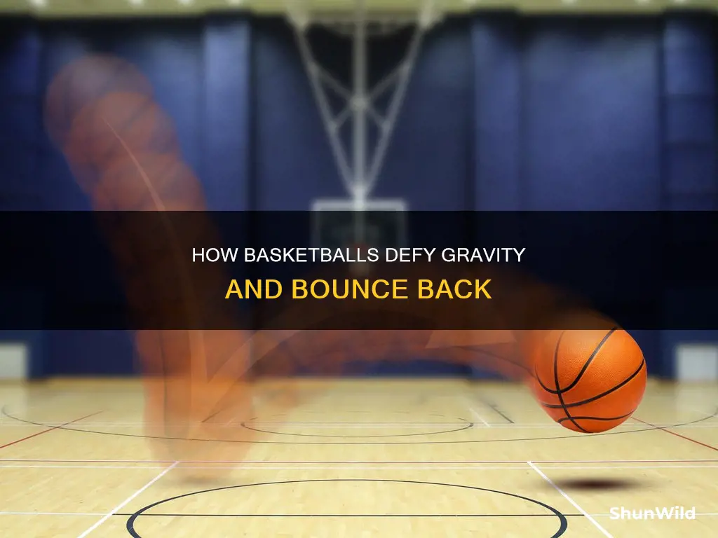 why does a basketball bounce
