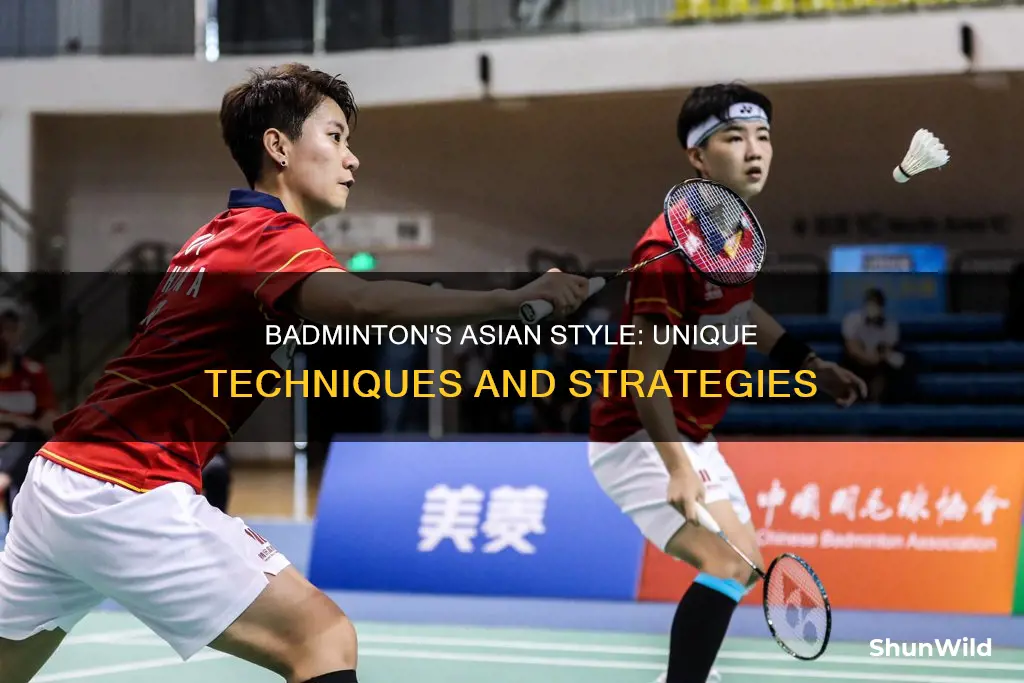 why does asian badminton look different