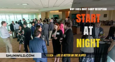 Why Boot Camp Reception Begins Under the Cover of Night