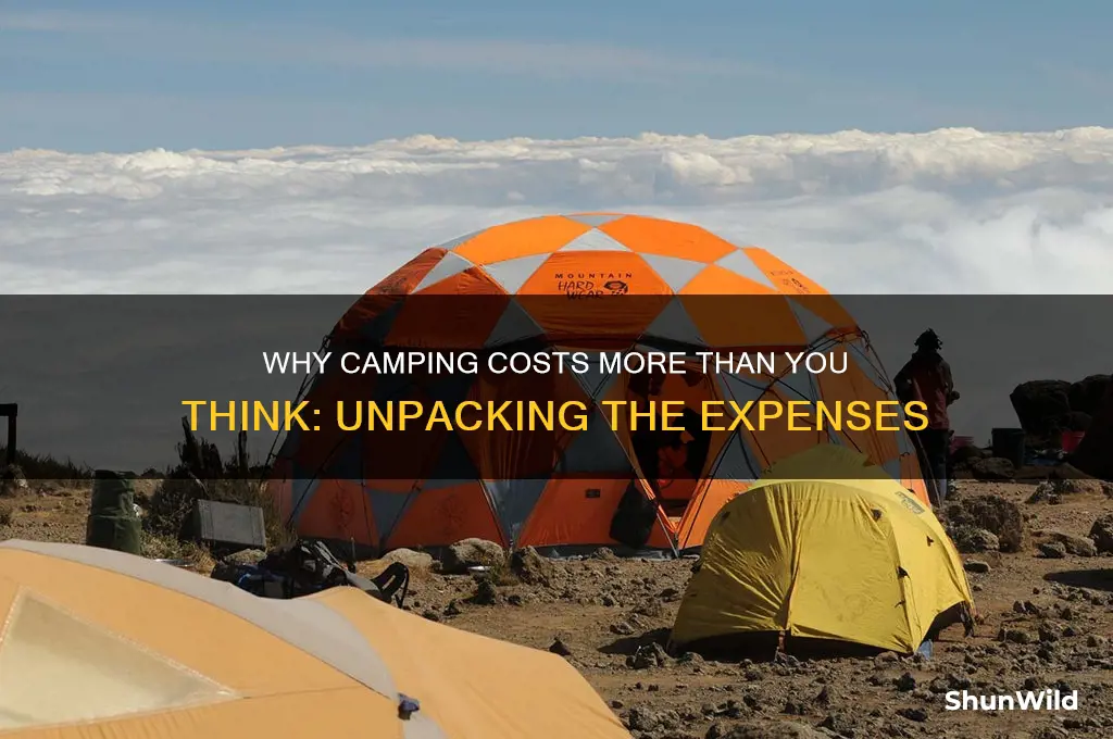 why does camping cost so much