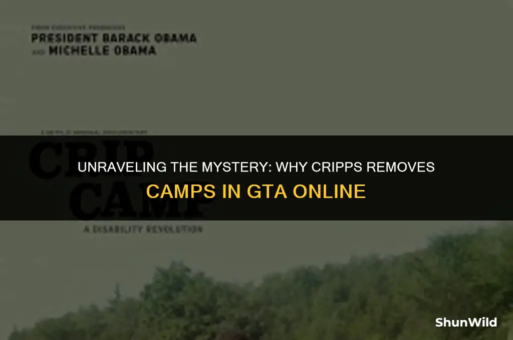 why does cripps remove camp