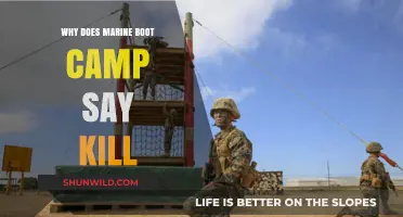 Why Marine Boot Camp Uses 'Kill' in Training: Explained