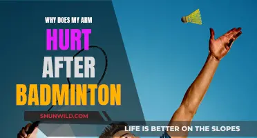 Badminton elbow: Why your arm hurts after playing