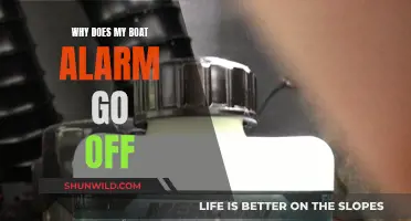 Boat Alarm Woes: Why Does it Go Off?