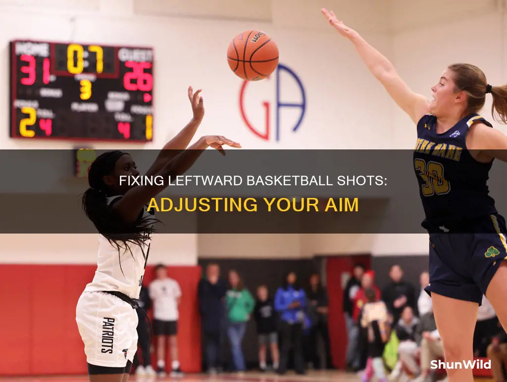 why does my shots go left basketball