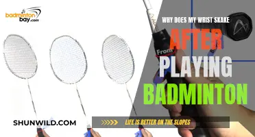 Badminton Wrist Shake: Why Does It Happen?