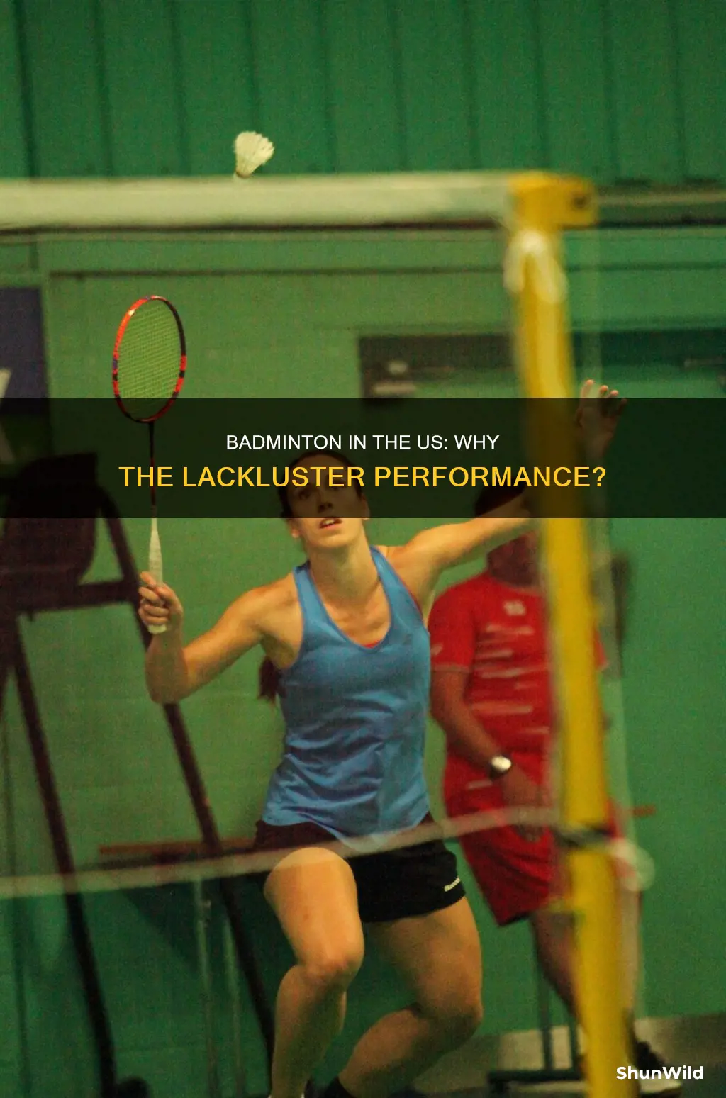 why does the us suck at badminton