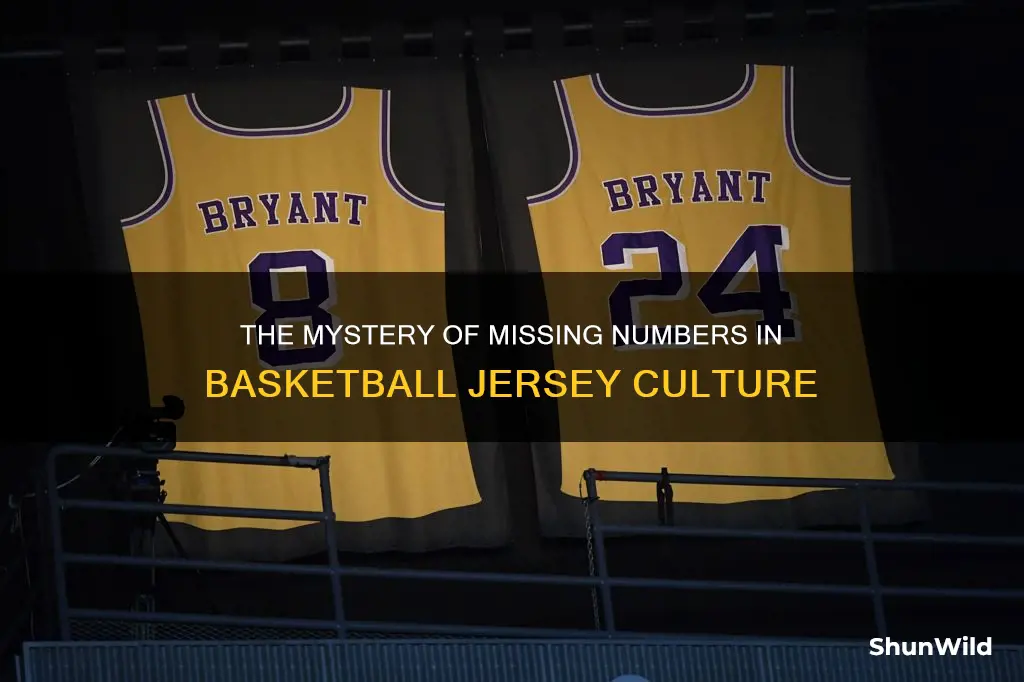 why dont basketball playerd use numbers 90