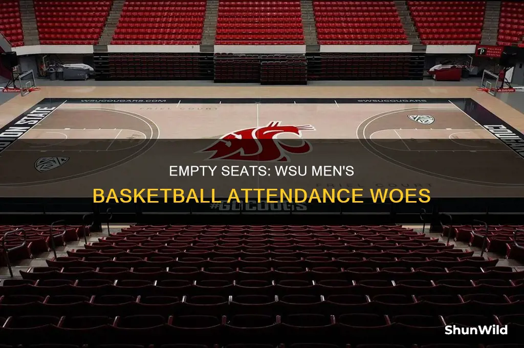 why empty seats for wsu men