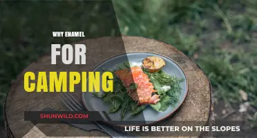 Durable and Dependable: The Benefits of Enamel for Camping Gear