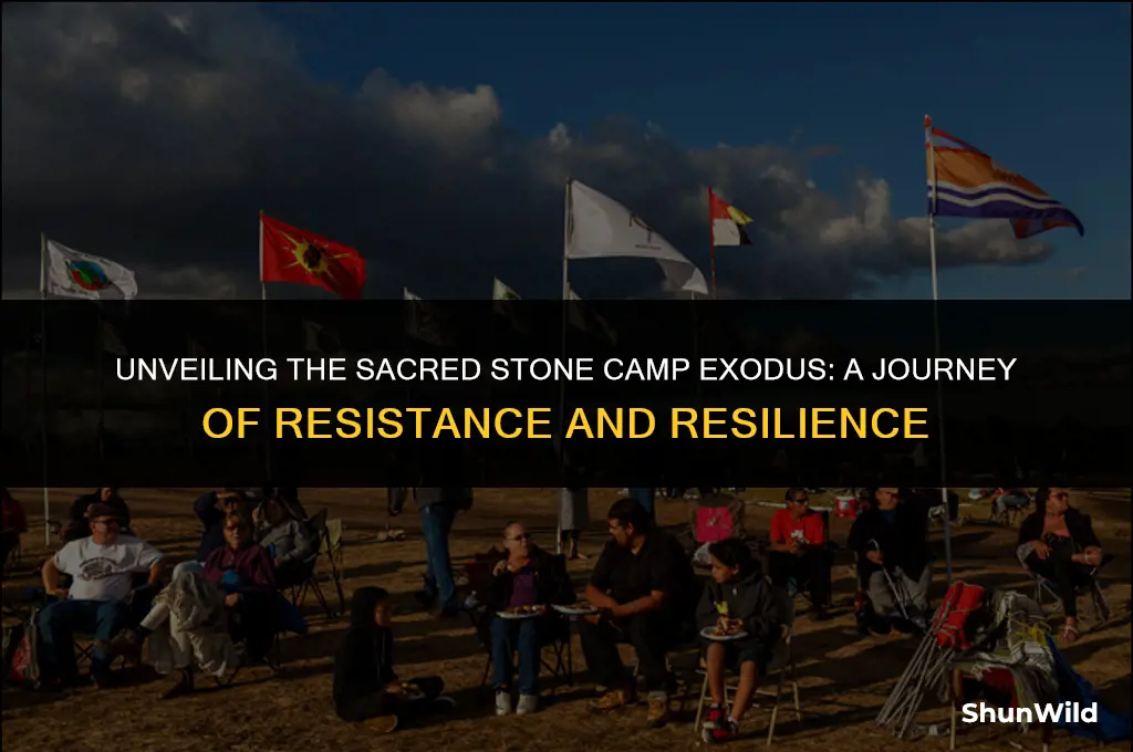 why evacuate sacred stone camp