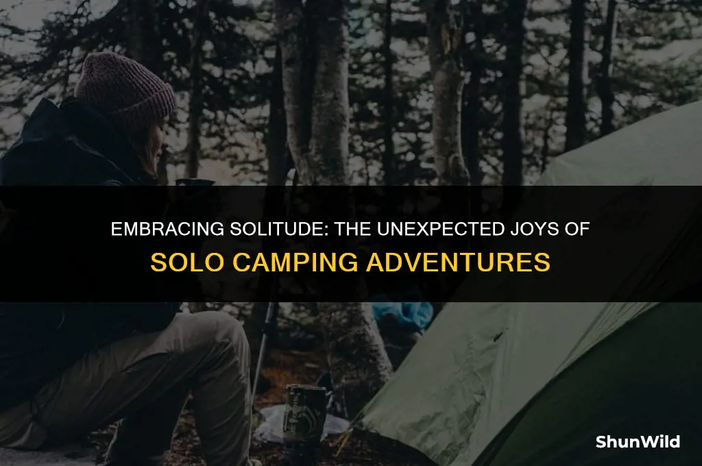 why go camping alone