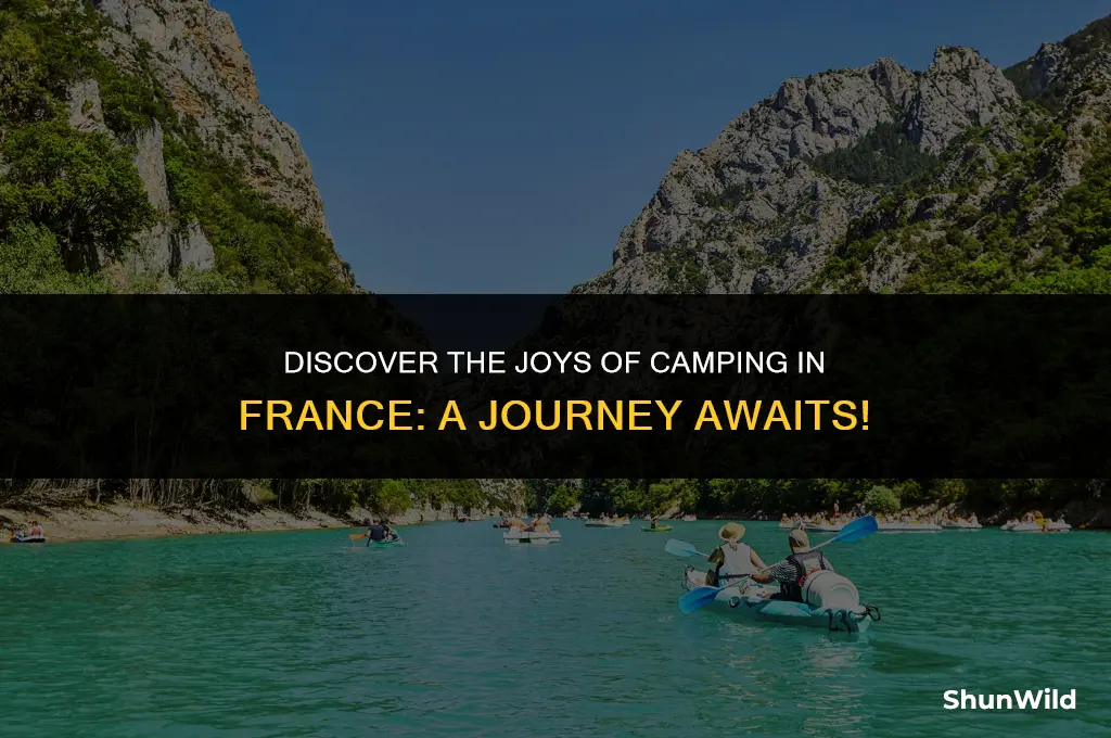 why go camping in france