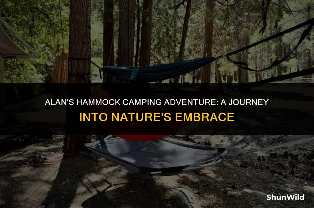 why hammock camping adventure alan