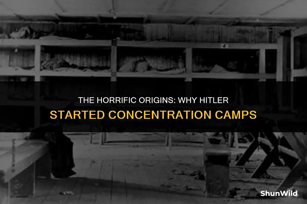 why hitler started concentraion camps