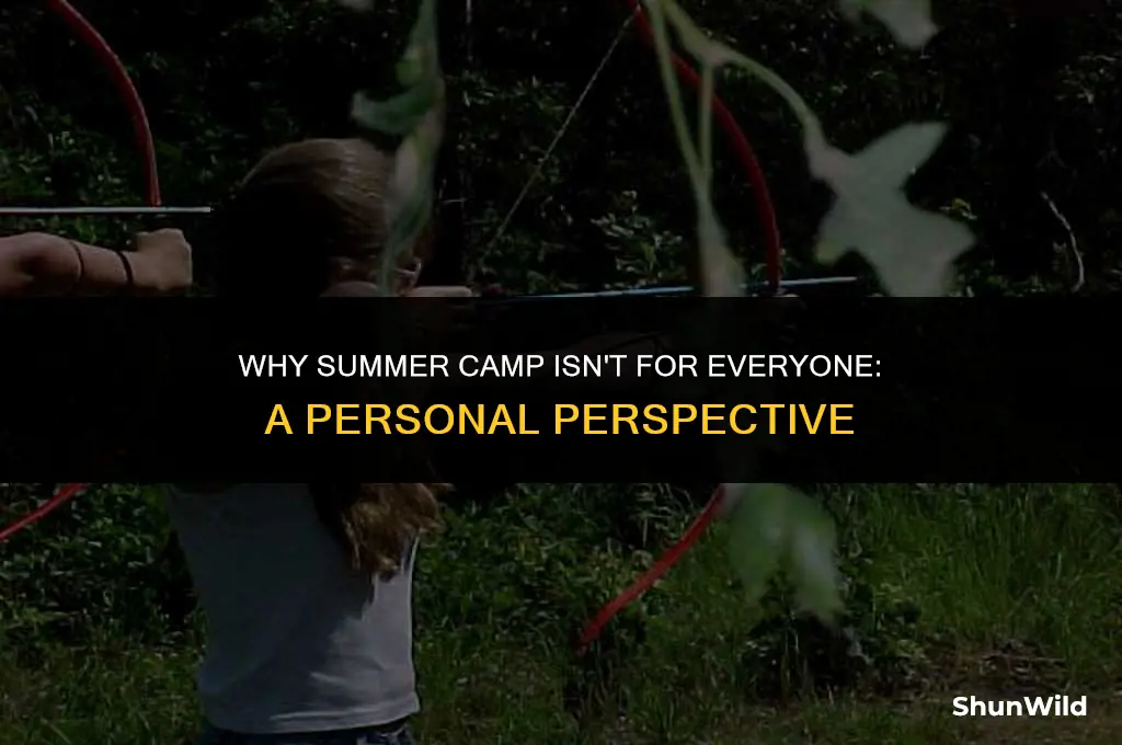 why i hate summer camp