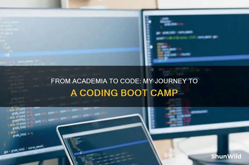 why i quit academe for a coding boot camp