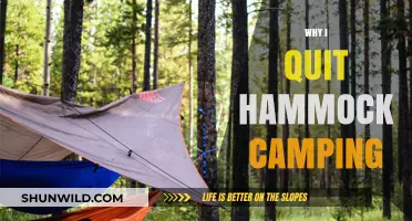 Trading Comfort for Adventure: Why I Quit Hammock Camping