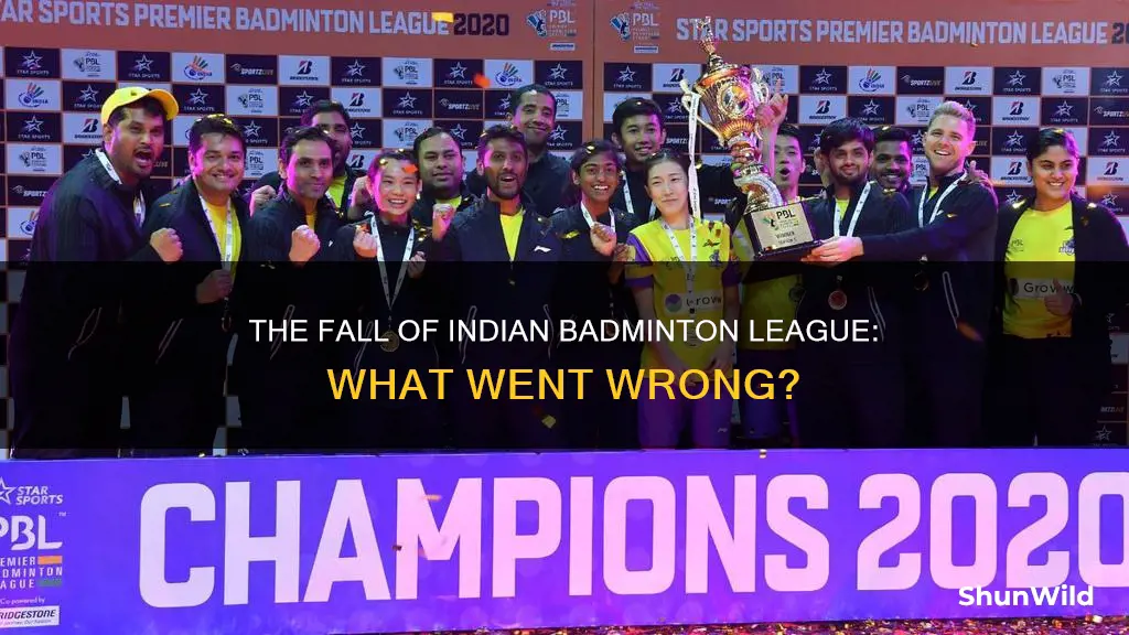 why indian badminton league got discontinued