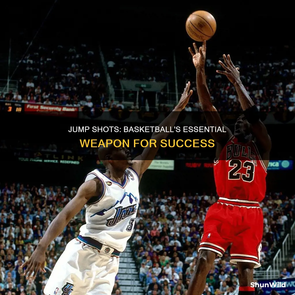 why is a jump shot important in basketball