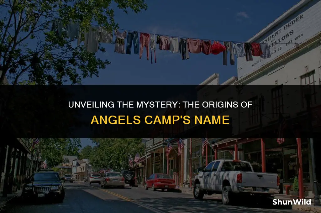 why is angels camp name