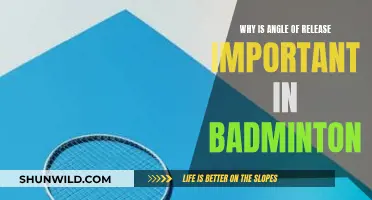 Mastering the Angle of Release in Badminton