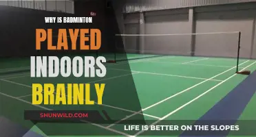 Badminton's Indoor Advantage