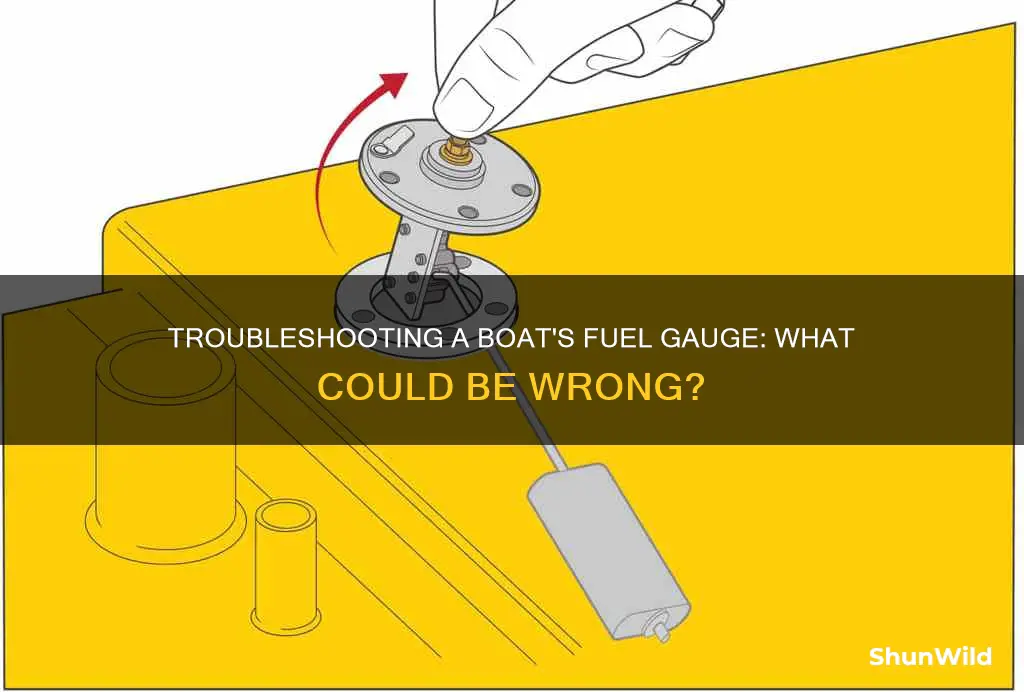 why is boat fuel gauge not working