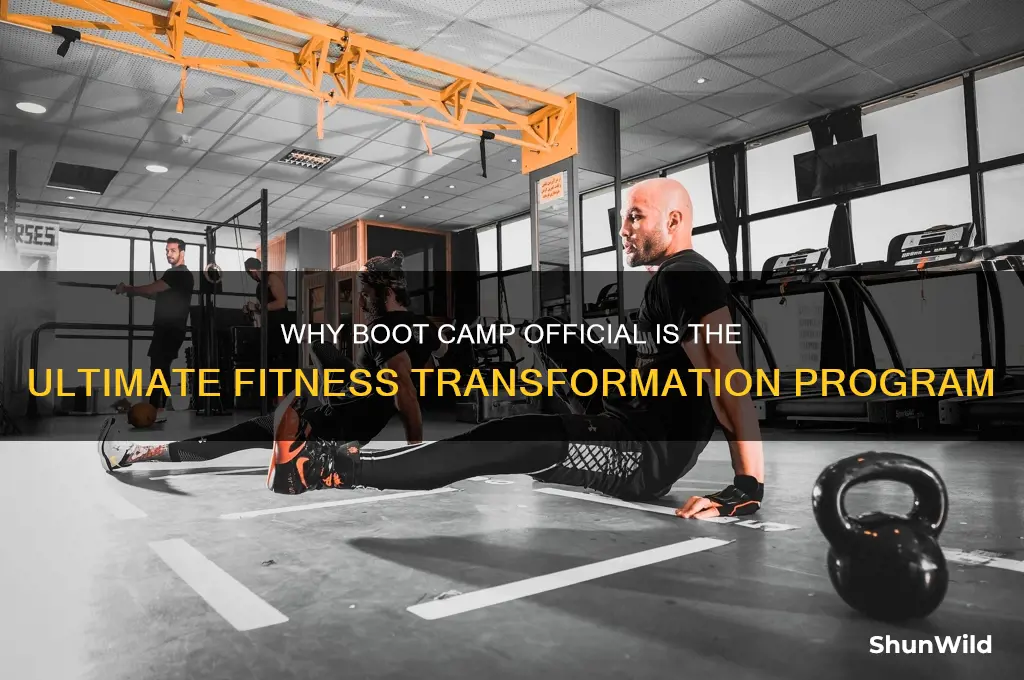why is boot camp official
