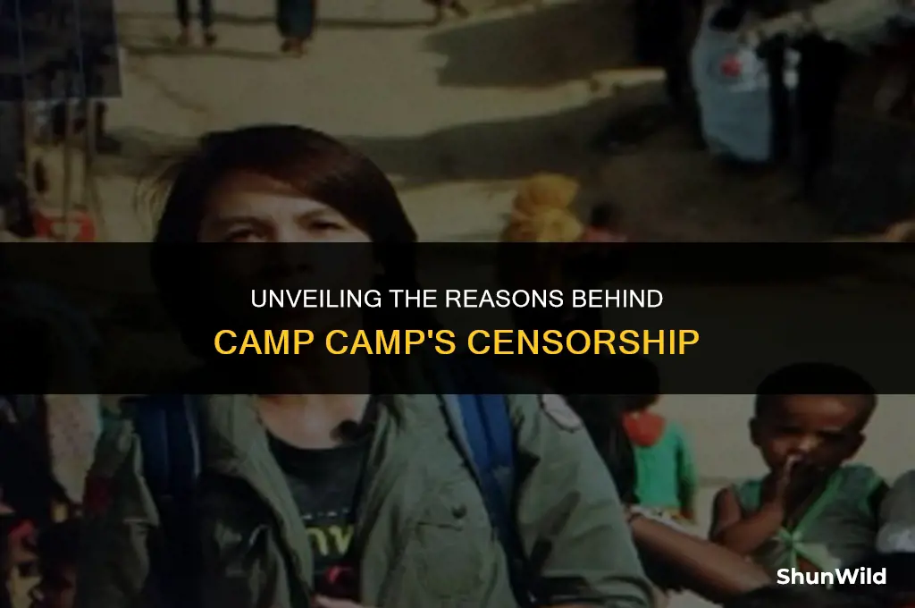 why is camp camp censored