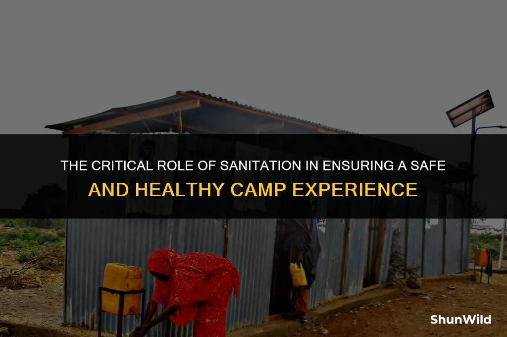 why is camp sanitation important