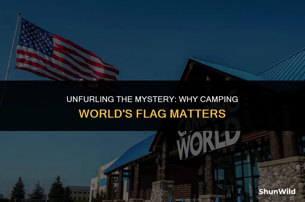 why is camping world flag