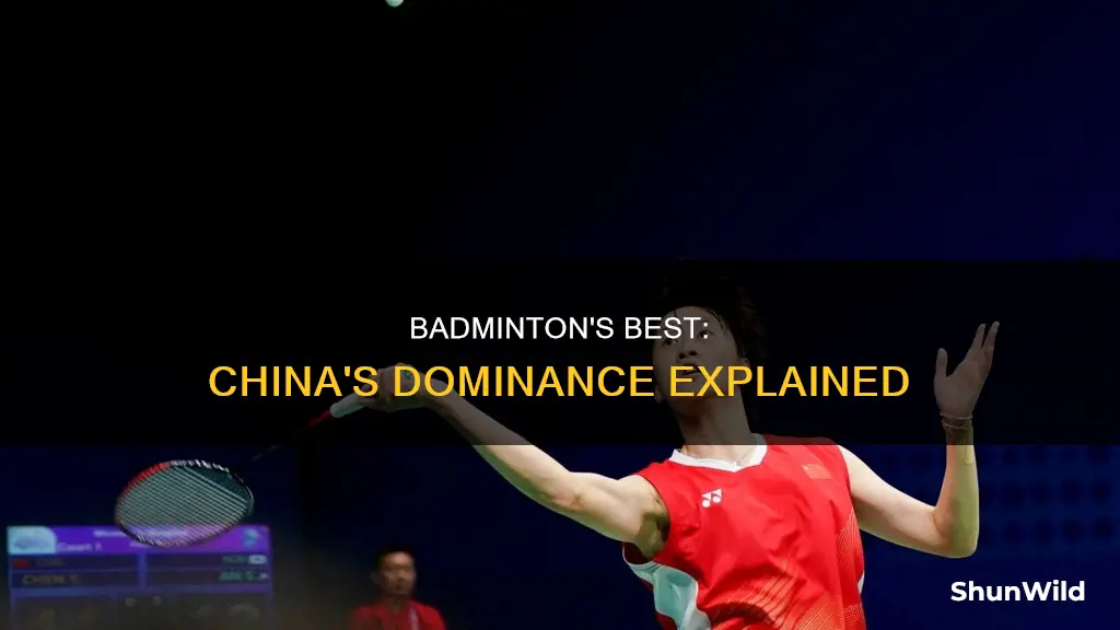 why is china the best at badminton