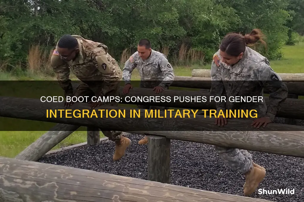 why is congress trying to make boot camp coed