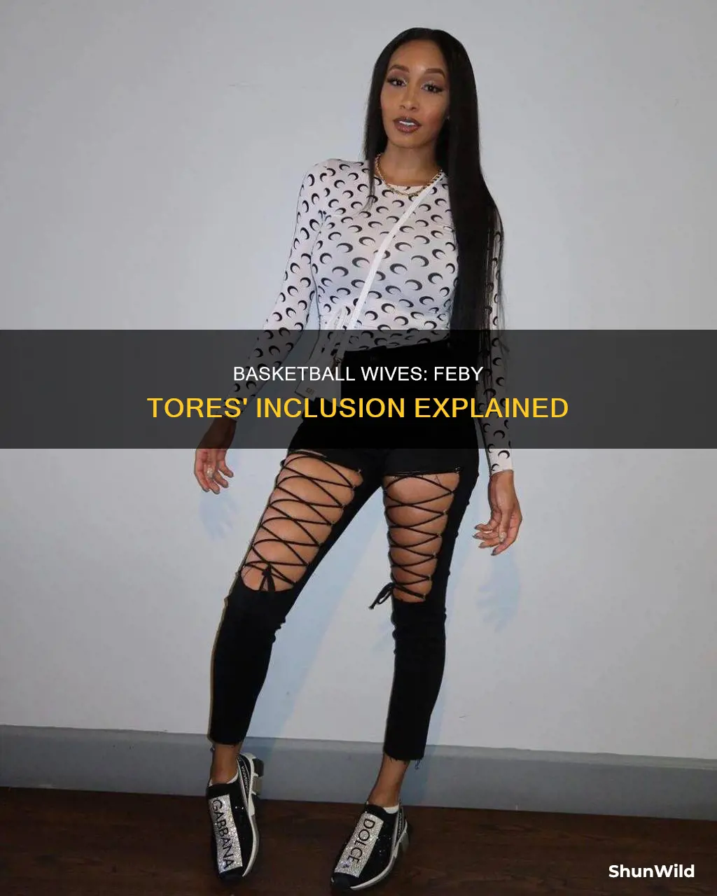 why is feby tores in basketball wives
