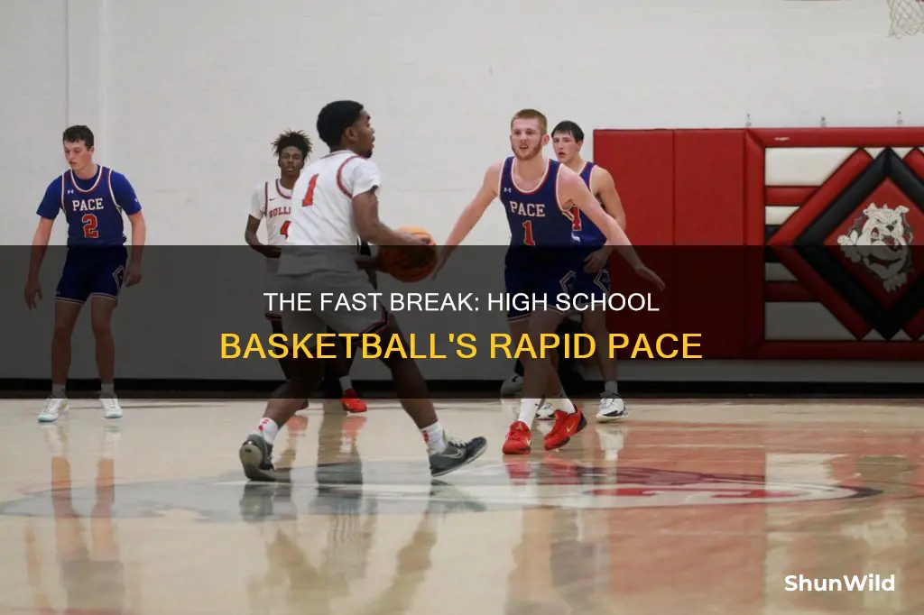 why is high school basketball so fast