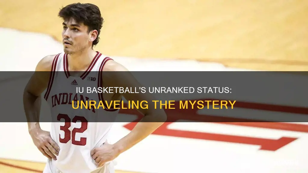 why is iu basketball not ranked