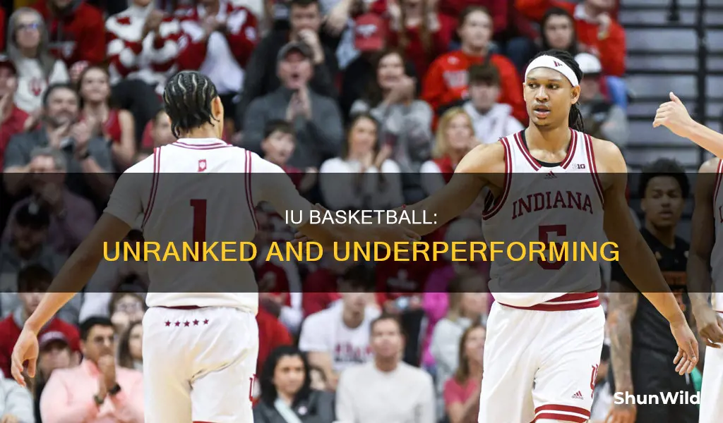 why is iu basketball not ranked
