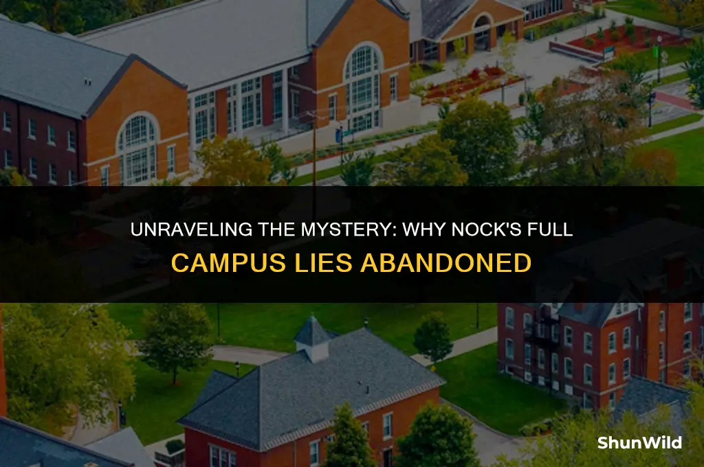why is nocksfull campas abandoned