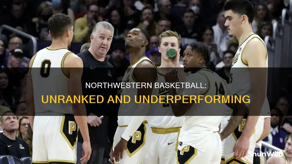 why is northwestern basketball not ranked
