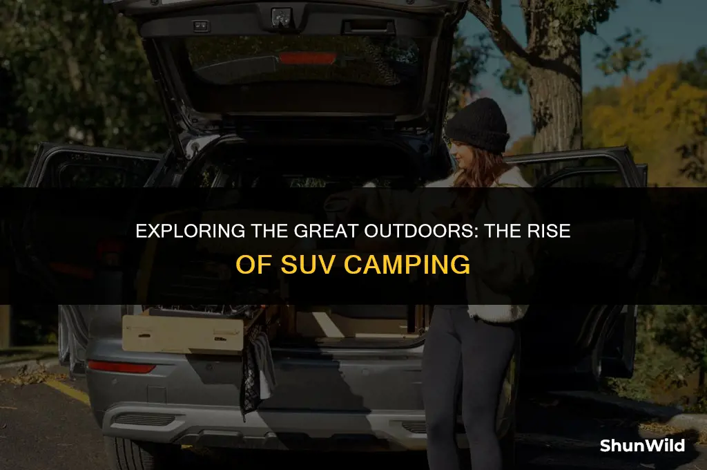 why is suv camping popular