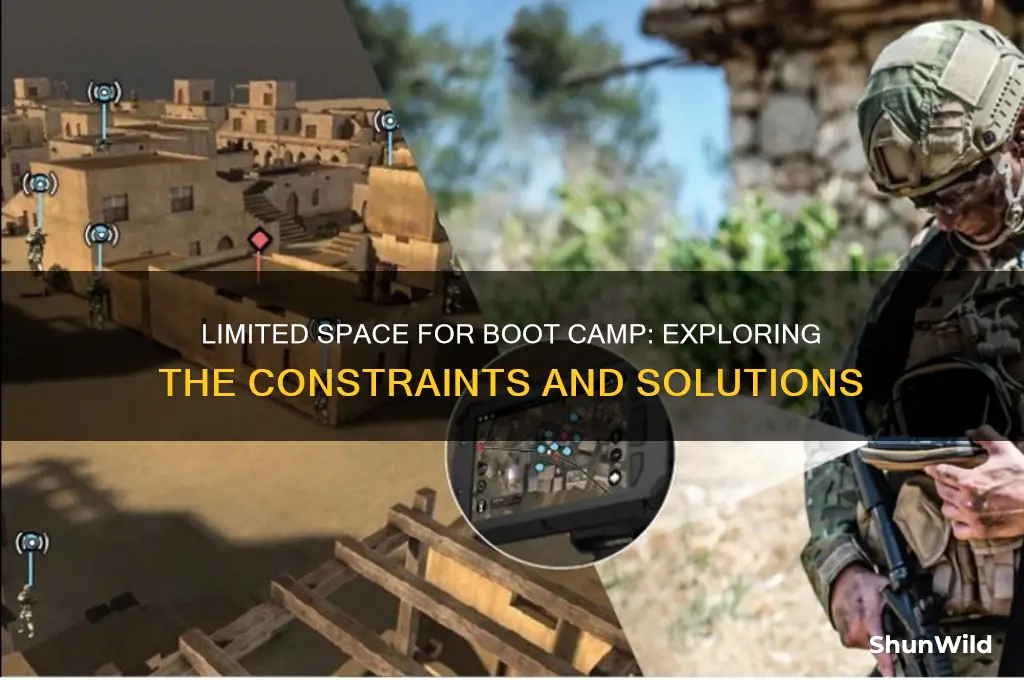 why is there not enough room to run boot camp